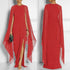 Chiffon Stitching Maxi Evening Dress - ROUTINE FASHION